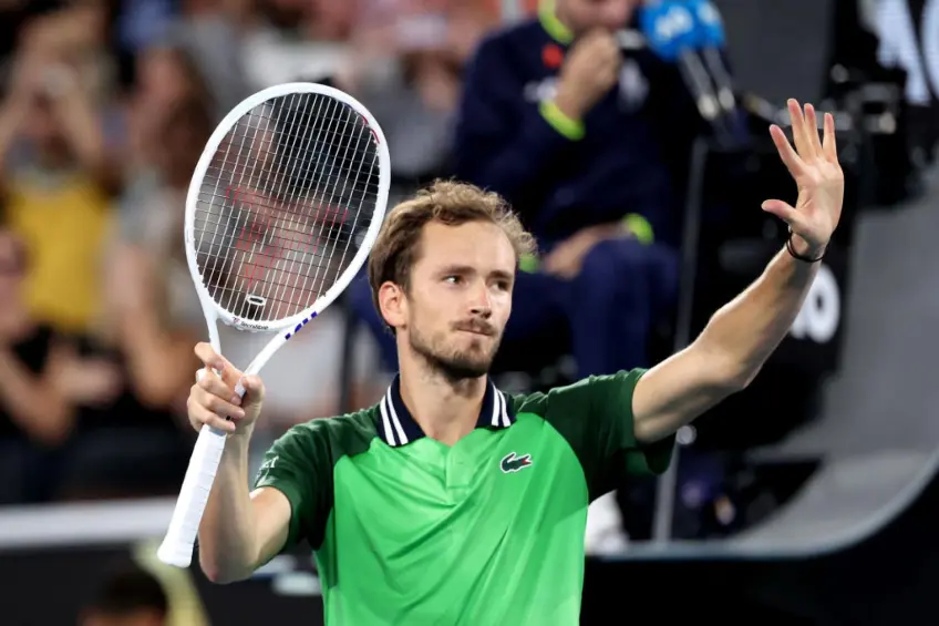 Daniil Medvedev gets an impressive milestone on hard-courts Slams