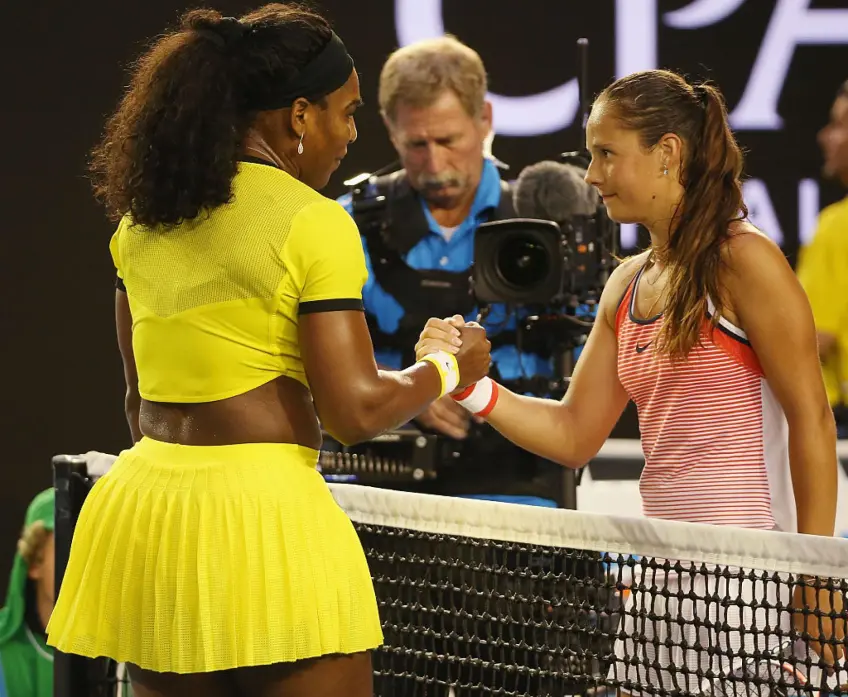 Daria Kasatkina shares what Serena Williams told her after 2016 Australian Open match