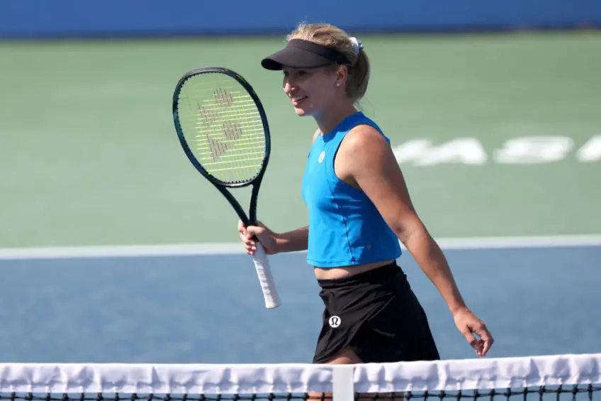 Daria Saville cracks Jelena Ostapenko joke after climate protestors storm US Open 