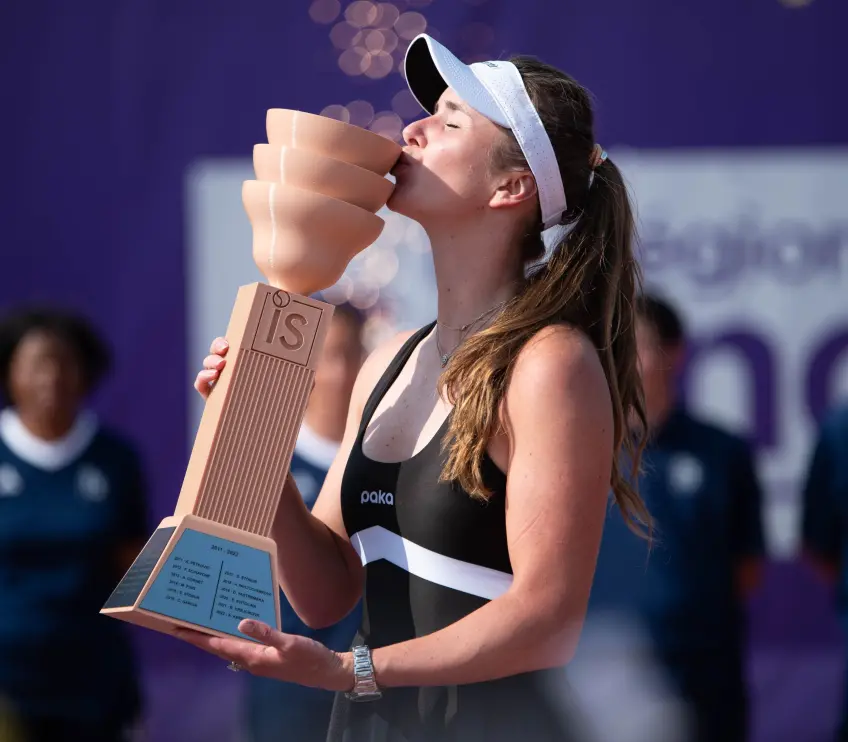 Elina Svitolina finally gets to savour triumph; wins Strasbourg International crown!