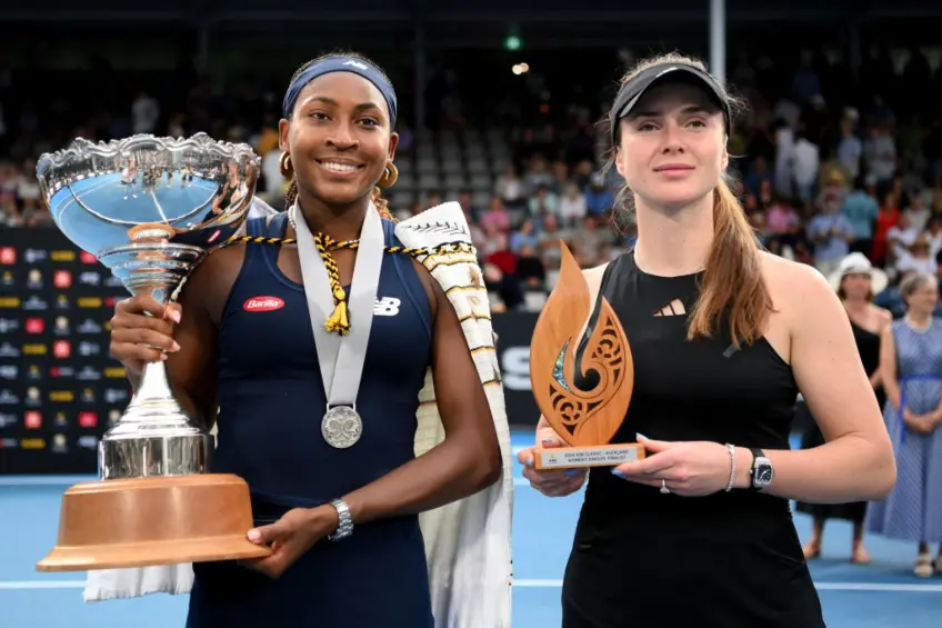 Elina Svitolina's very classy message to Coco Gauff after Auckland final loss