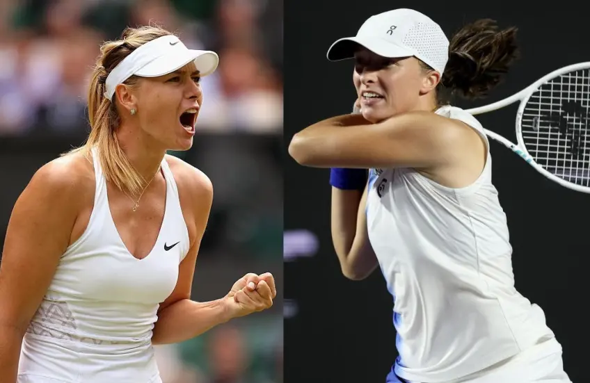 Fans destroy Iga Swiatek: "She will never surpass Maria Sharapova's legacy"