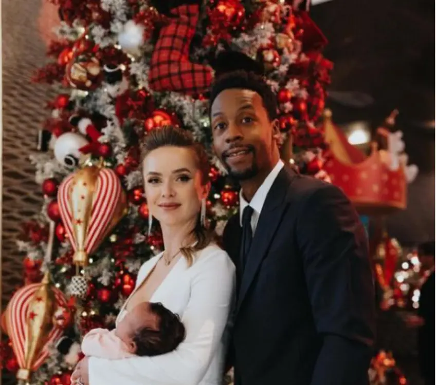Gael Monfils' special message for wife Elina Svitolina, daughter after Stockholm win