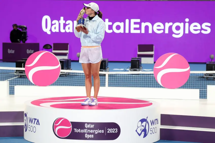 Iga Swiatek, Coco Gauff & Elena Rybakina learn projected path to Doha title