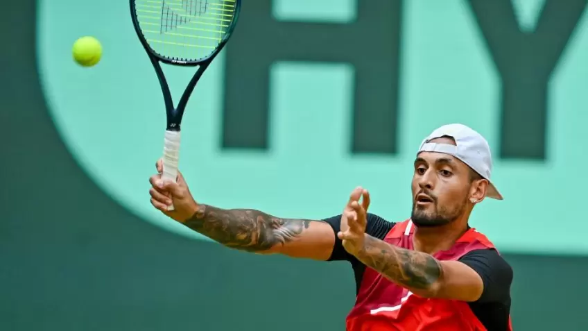 Injury forces Nick Kyrgios to give Roberto Bautista Agut walkover in Mallorca
