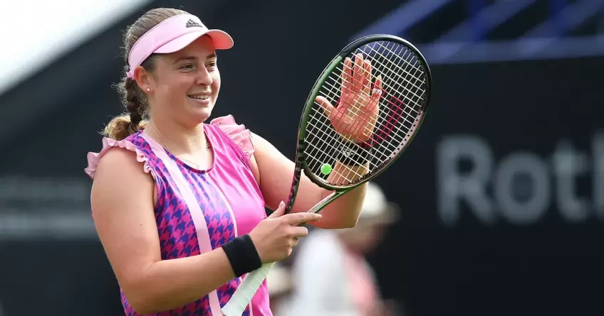 Jelena Ostapenko after dominating Anhelina Kalinina: I was hitting the ball well