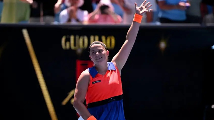 Jelena Ostapenko shows respect for Danielle Collins: A great player, fighter