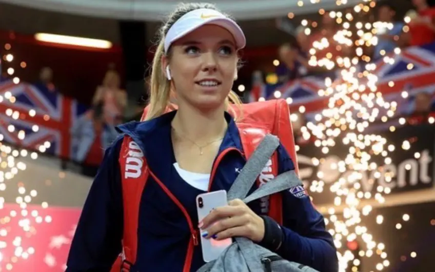 Katie Boulter reacts to replacing Emma Raducanu as British No. 1 