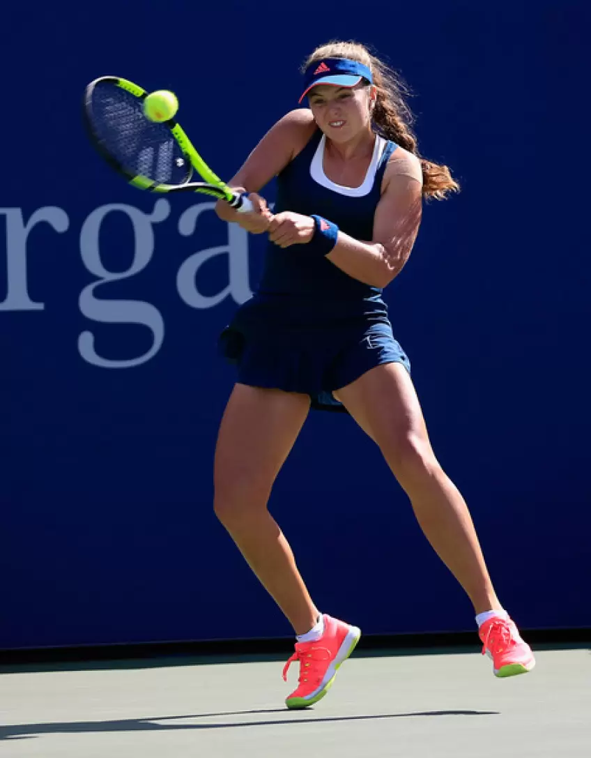 Kayla Day, the Junior Girls' winner at The Open creating milestones-one Slam at a Time