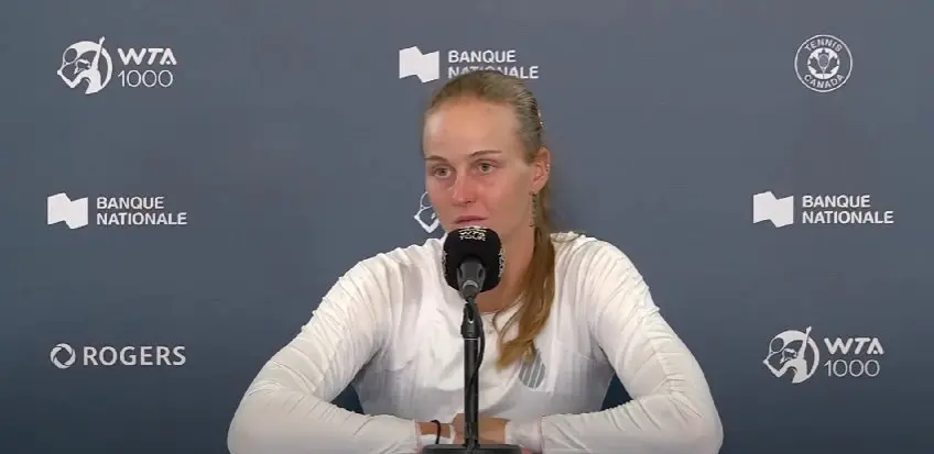 Liudmila Samsonova sounds off on Montreal scheduling after brutal final loss 