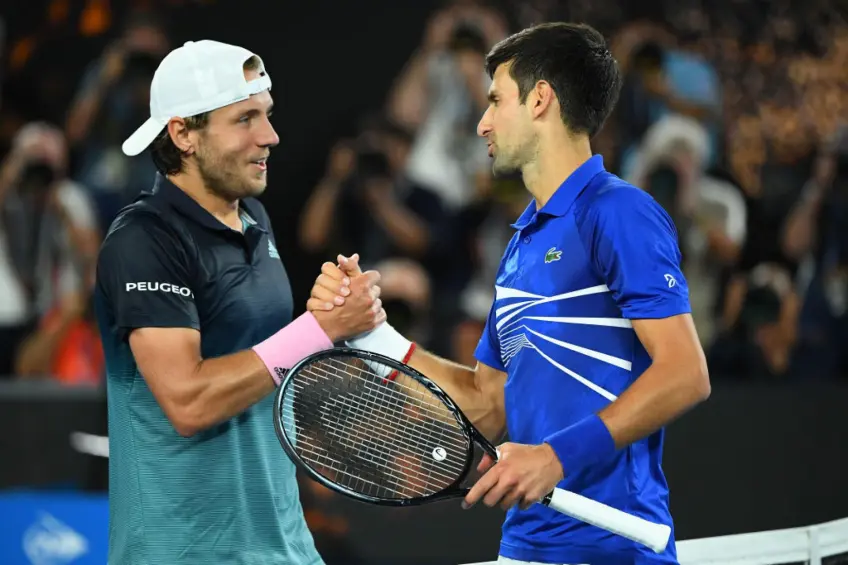 Lucas Pouille identifies why Novak Djokovic is tennis GOAT ahead of Roger Federer