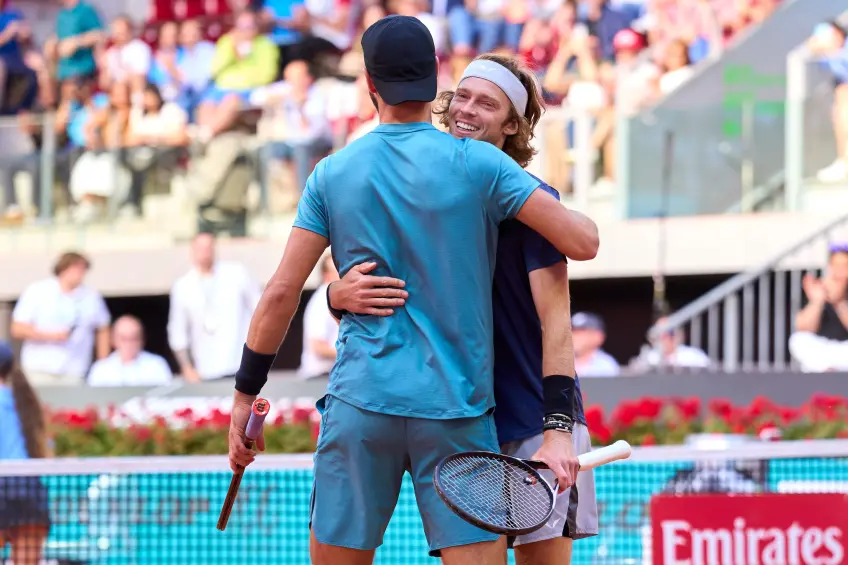 Madrid: Karen Khachanov, Andrey Rublev oust No. 7 seeds for first doubles title