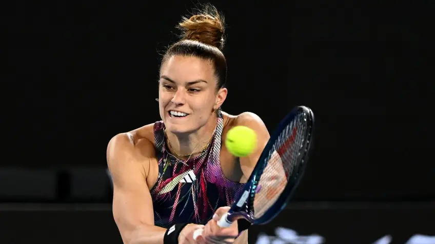 Maria Sakkari: I started match being defensive and scared, she had nothing to lose