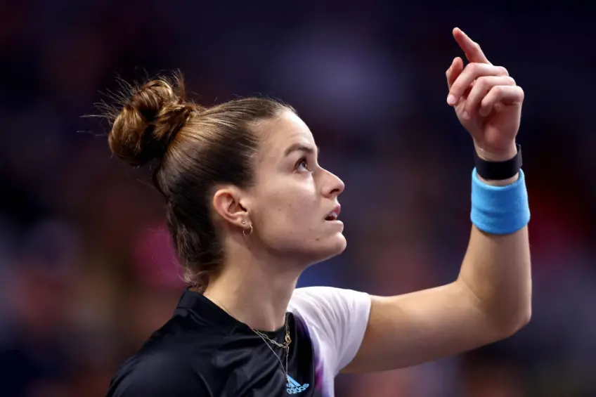 Maria Sakkari reacts to making WTA Finals via unfortunate Karolina Muchova withdrawal