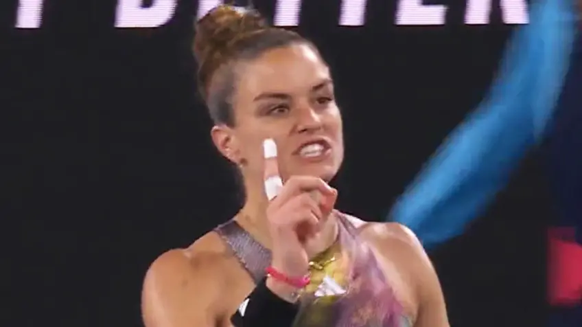 Maria Sakkari seething at Diana Shnaider: If she screams one more time in my face
