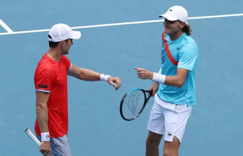 Matt Ebden, Max Purcell aim Grand Slam titles after a runner-up finish in Melbourne