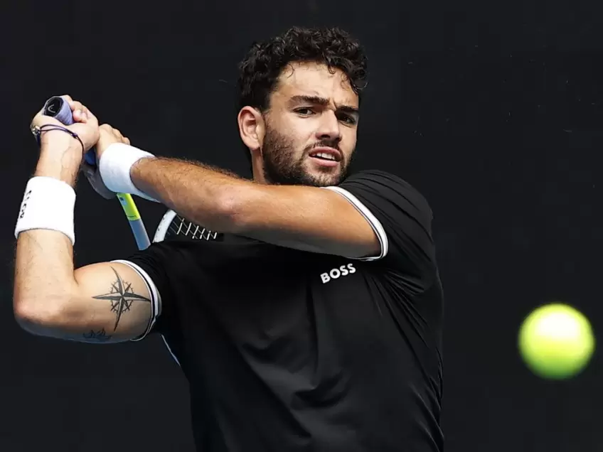 Matteo Berrettini battled stomach issues during Melbourne opener 