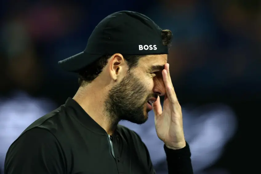 Matteo Berrettini out of Brisbane: the nightmare has no end