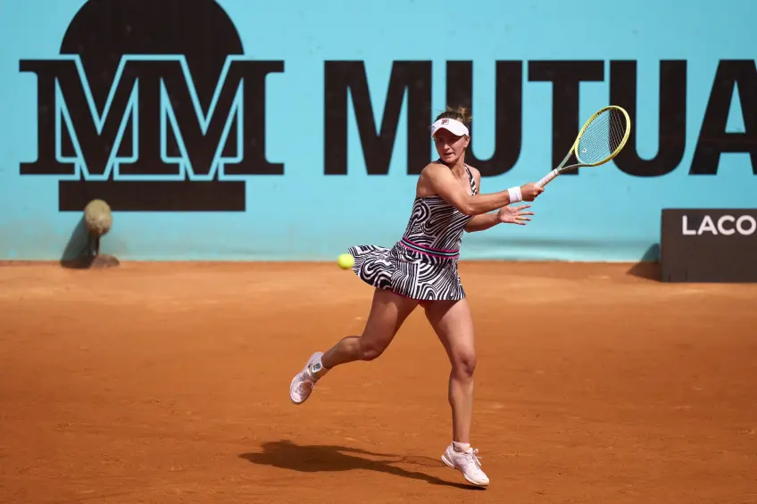 Mutua Madrid Open: Barbora Krejcikova survives Danka Kovinic test in opener