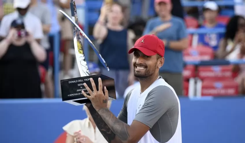 Nick Kyrgios opens up on going from 'really dark place' to tennis of his life 
