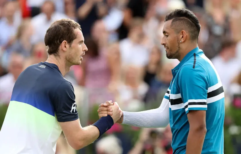 Nick Kyrgios reveals move Andy Murray made after noticing signs of self-harm on him