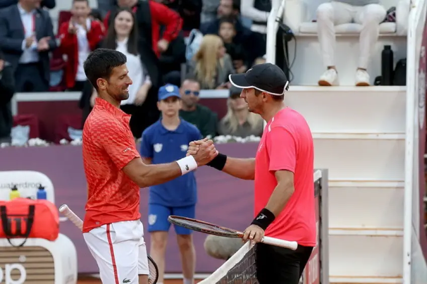 Novak Djokovic classy in defeat: 'Dusan deserved to beat me'