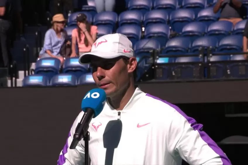 Rafael Nadal: 'I had to survive the opening match and win in straight sets'