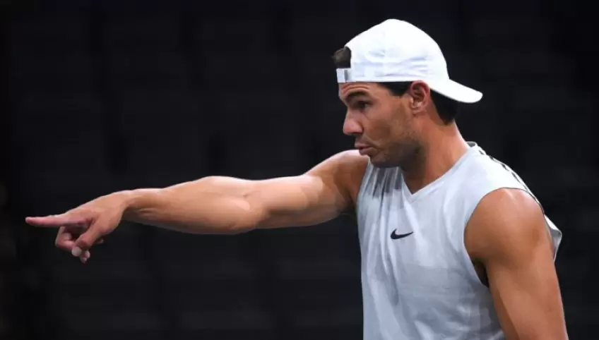 Rafael Nadal Practices with Sixth Different Partner in Melbourne ahead of First Round