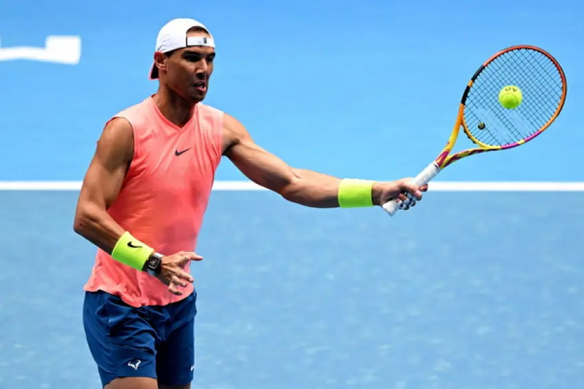 Rafael Nadal reveals his physical shape after the first match
