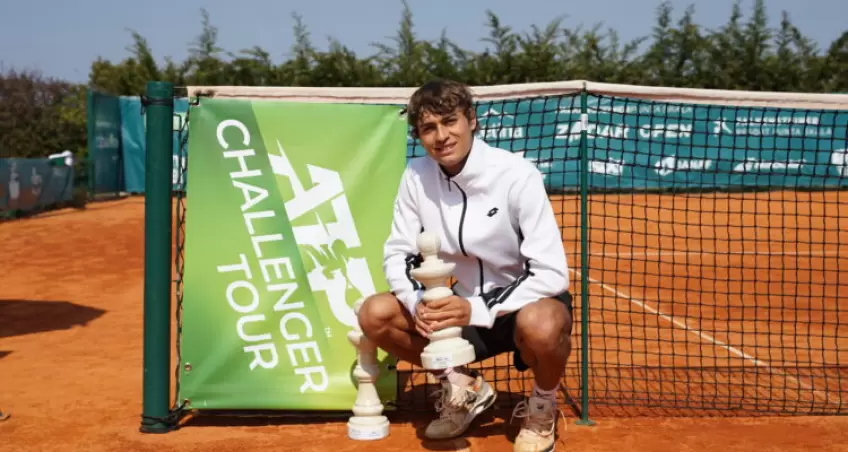 Rising star Flavio Cobolli, 19, opens on his love for Novak Djokovic