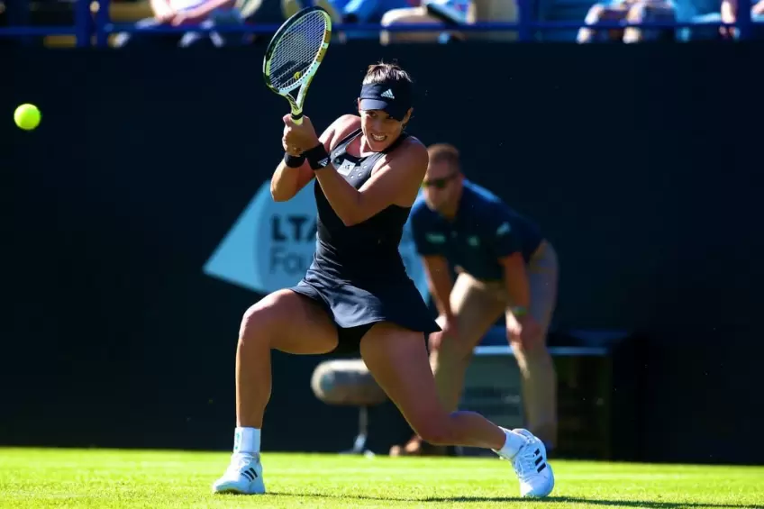 Rothesay International: Garbine Muguruza, Yulia Putintseva book spots in pre-quarters