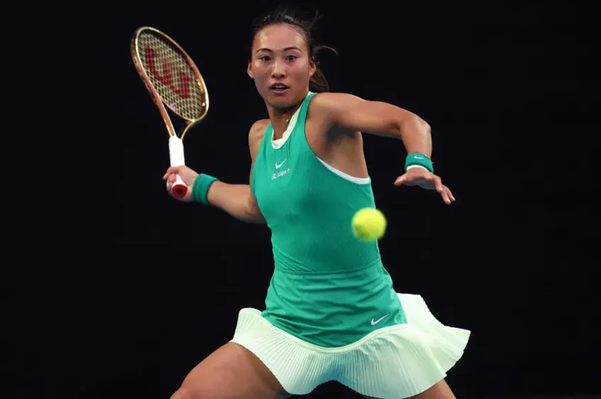 She lost yesterday, but Qinwen Zheng's future is bright