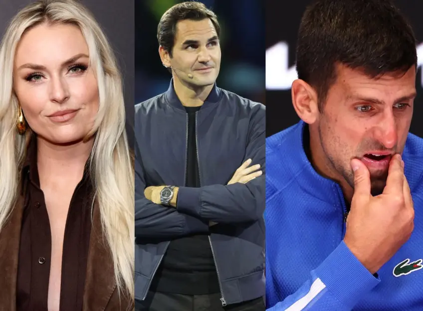 Smart Lindsey Vonn rips Djokovic's fans who insulted her for calling Federer the GOAT