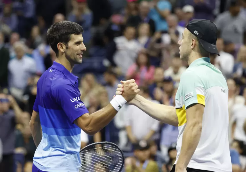 Tallon Griekspoor: Novak Djokovic was destroying me, I couldn't play tennis at all