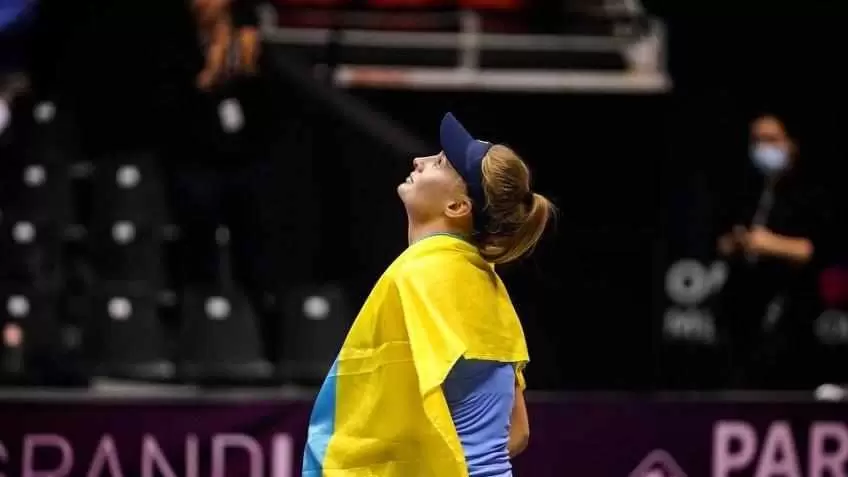 Ukraine's Dayana Yastremska: I’m just happy to be in safe place 