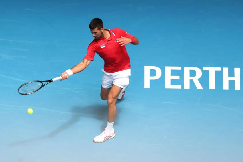 United Cup: Novak Djokovic overcomes wrist issues, downs Jiri Lehecka