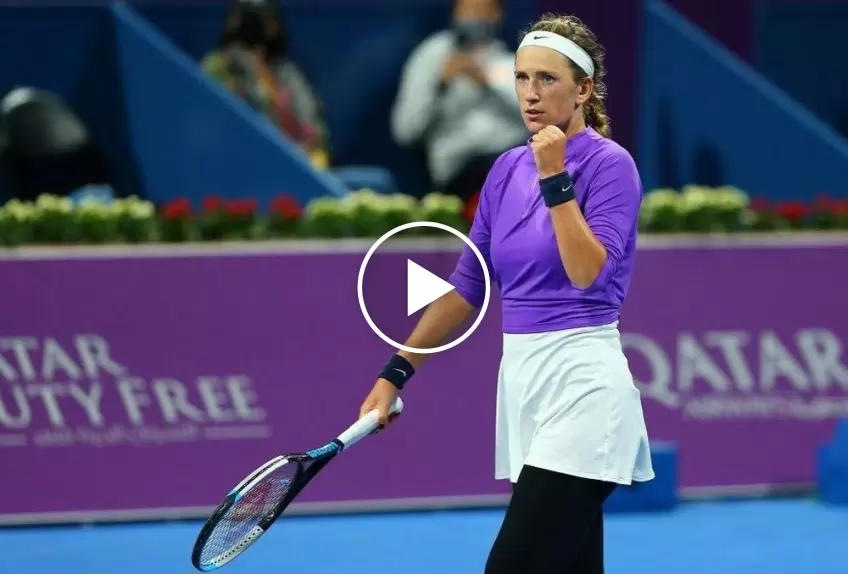 WTA Doha: Victoria Azarenka vs Kuznetsova's HIGHLIGHTS