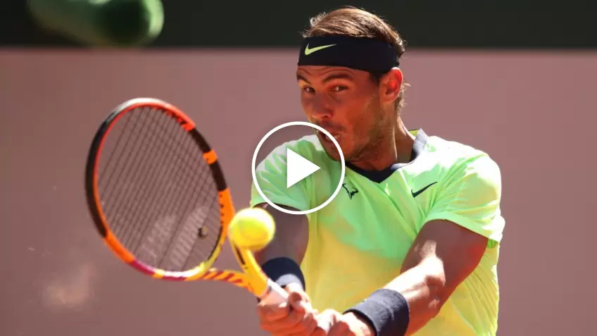 Roland Garros 2021: Rafael Nadal vs Alexei Popyrin's HIGHLIGHTS