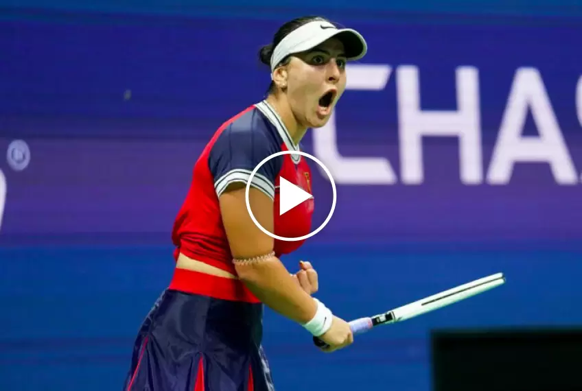 US Open 2021: Bianca Andreescu vs Golubicy's HIGHLIGHTS