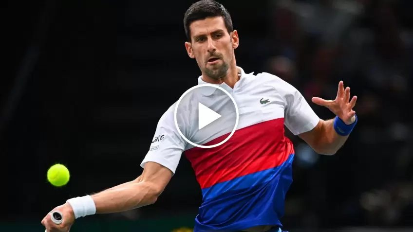 ATP Paris-Bercy 2021: Djokovic protagonist of the day-2 HIGHLIGHTS