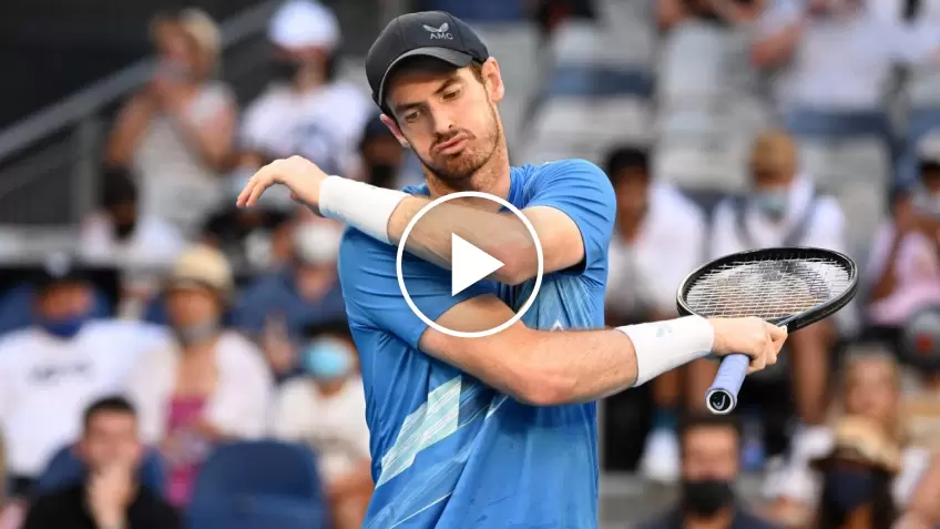 Australian Open 2022: Andy Murray AT THE END due to Taro Daniel