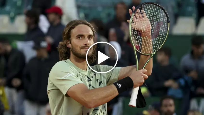 Monte Carlos 2022: Stefanos Tsitsipas' title HIGHLIGHTS