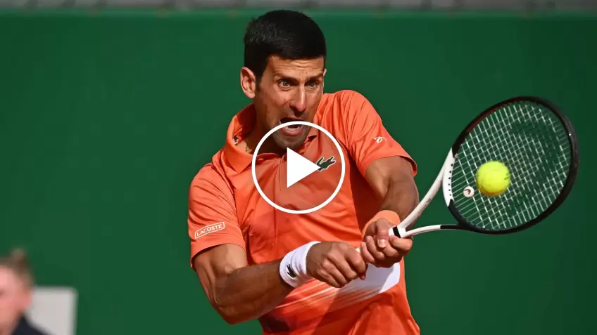 Novak Djokovic vs Miomir Kecmanovic's HIGHLIGHTS