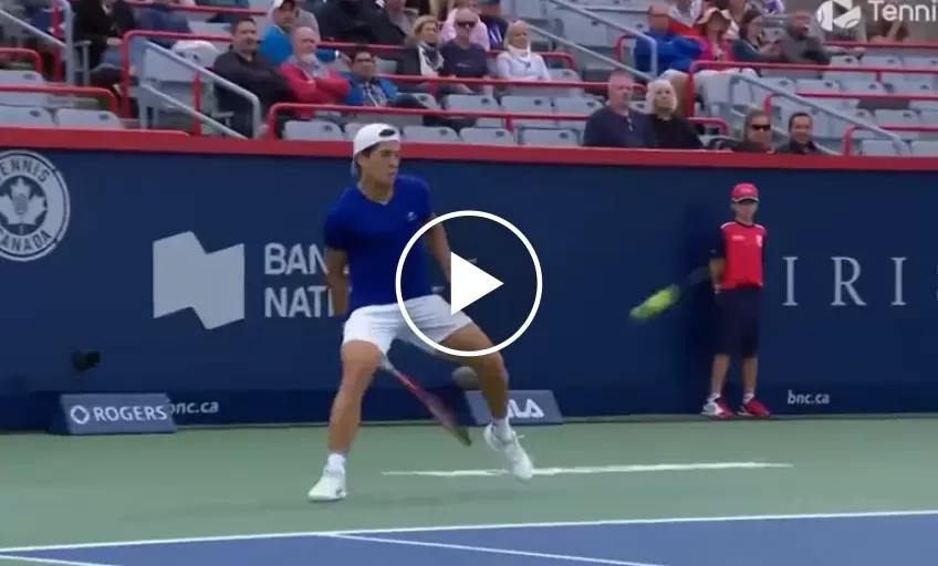 ATP Montreal 2022: Sebastian Baez stuns Nick Kyrgios with a super Tweener!