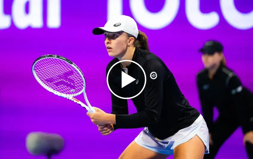 WTA Doha: Swiatek and Pegula won the semis to get the final, the highlights
