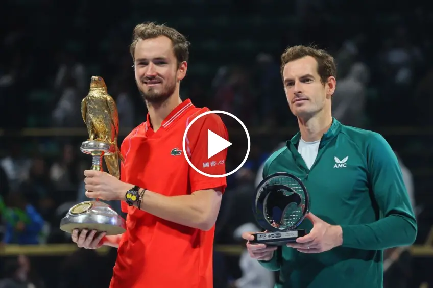 ATP Doha: Daniil Medvedev beats Andy Murray, the Highlights