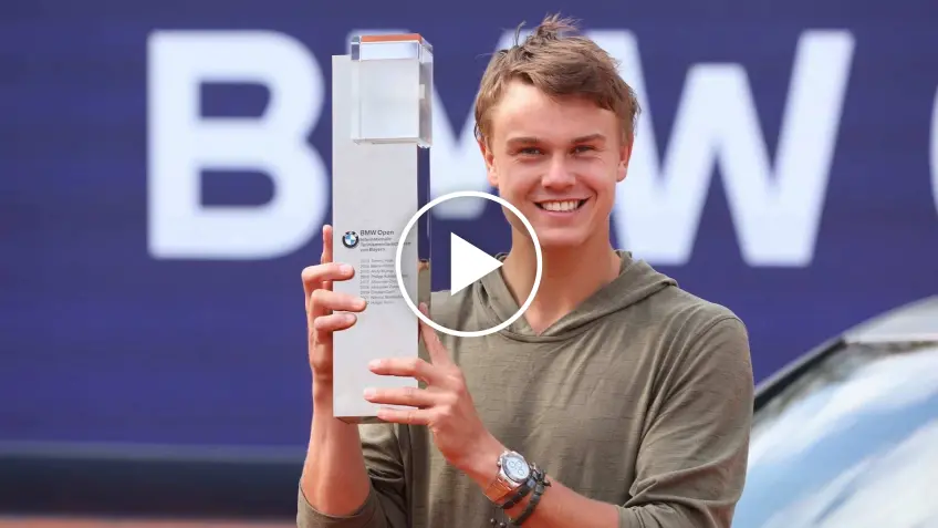 ATP Munich: Holger Rune defeats Botic Van de Zandschulp, the Highlights