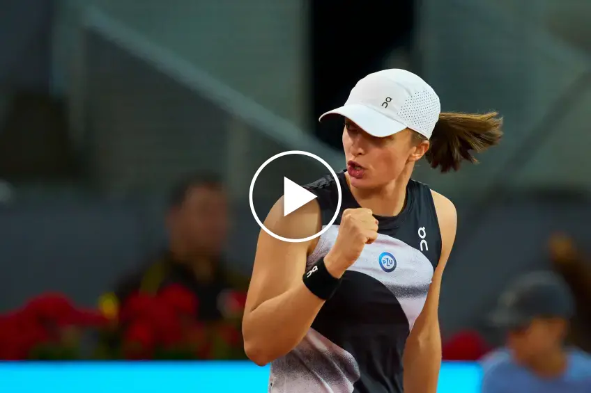 WTA Madrid: Iga Swiatek and Kudermetova get the semifinals, the Highlights