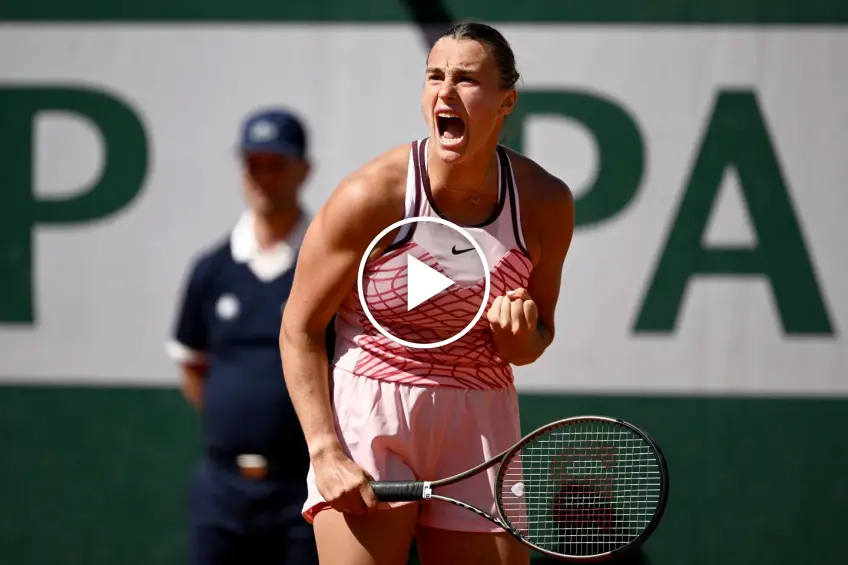 Roland Garros: Aryna Sabalenka gets the second week, the Highlights