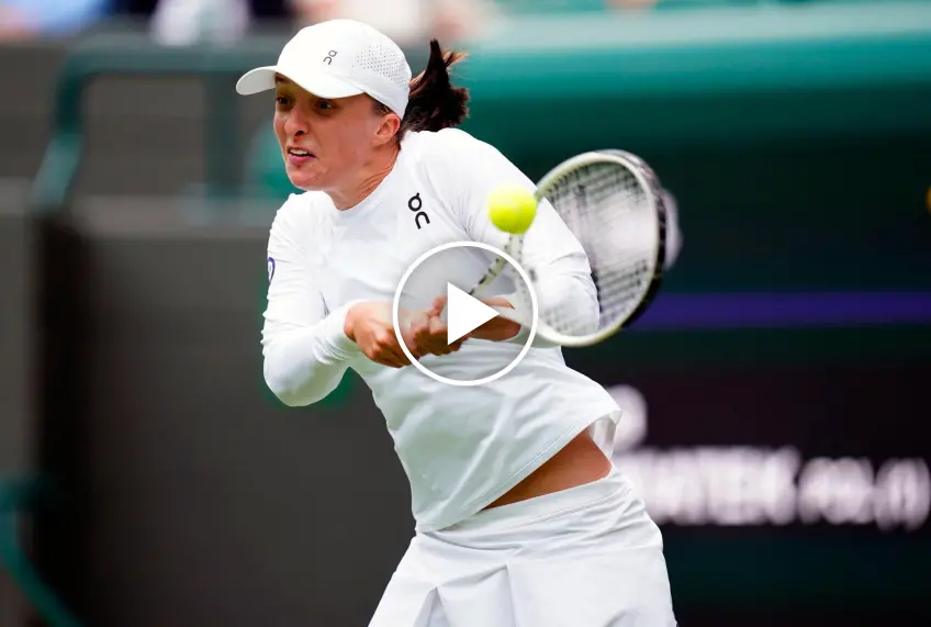 Wimbledon: Iga Swiatek beats Sara Sorribes Tormo, the Highlights